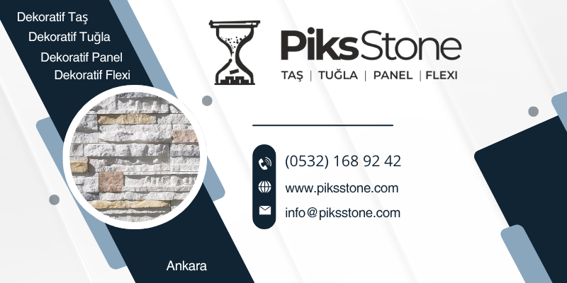 PiksStone Dekoratif Taş Ankara